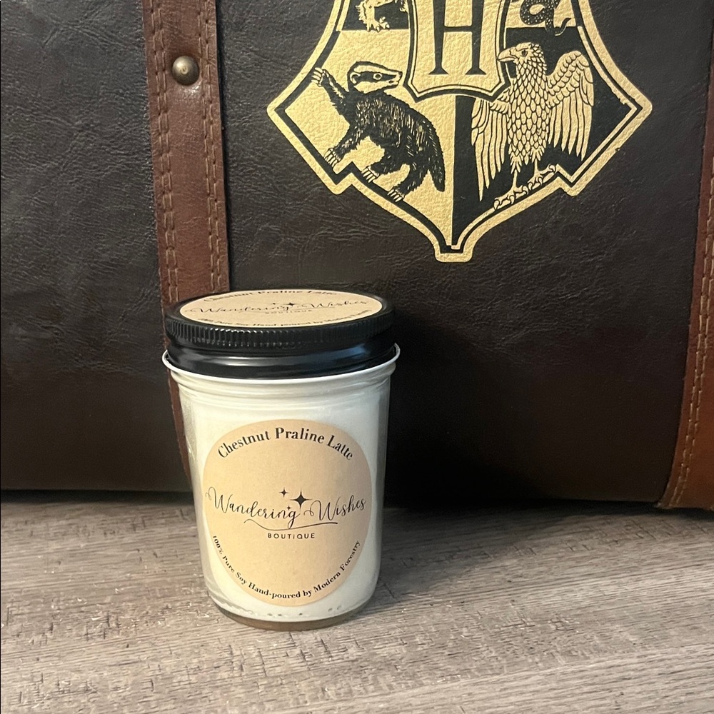 Chestnut Praline Scented 100% Soy Candle